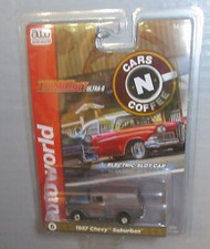 "NEW" AW REL 2 SC392 RUSTED 1957 CHEVY SUBURBAN T JET SLOT CAR
