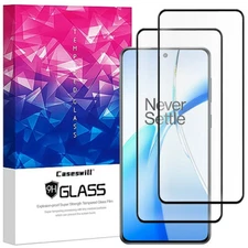 Caseswill for OnePlus 15 [2-Pack] Full Coverage Tempered Glass Screen Protector