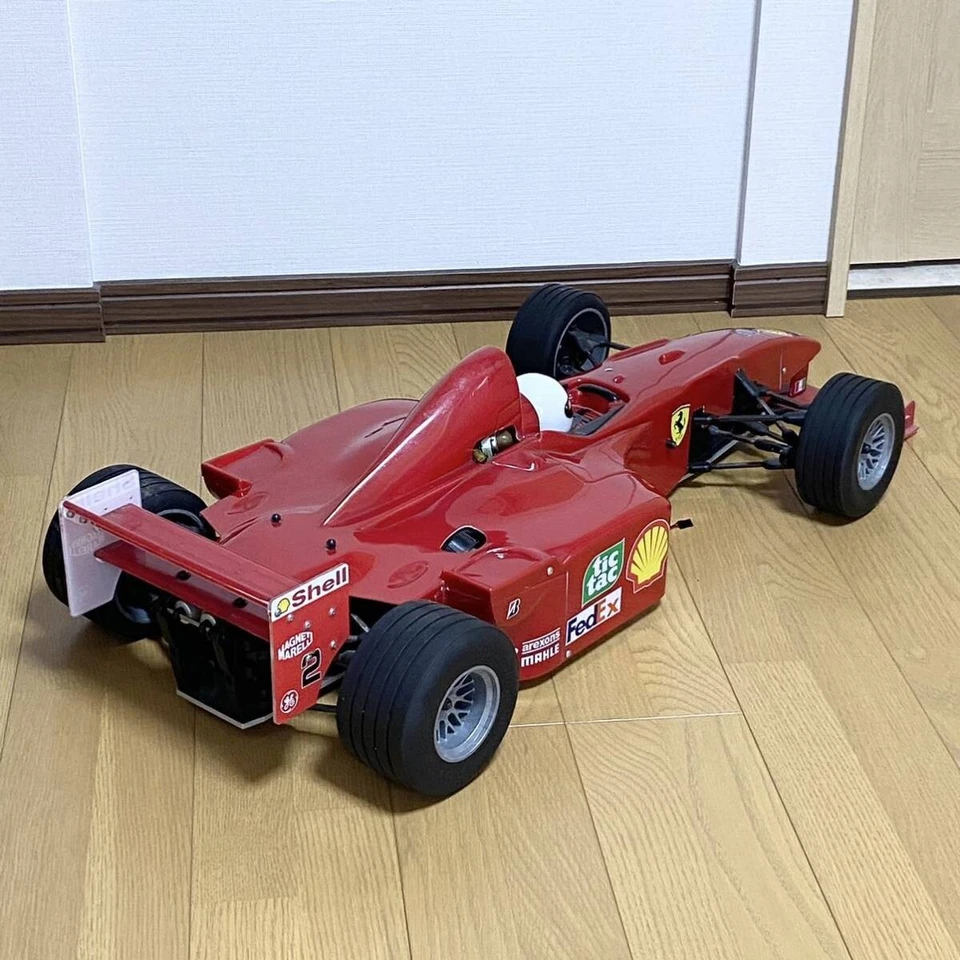FG Rare German 1/5 Gasoline Engine Radio-Controlled RC CAR Ferrari F1 As Is - Image 4 of 4