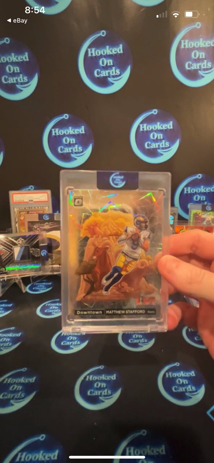 2022 Donruss Optic Super Bowl Downtown #SBDMS Matthew Stafford