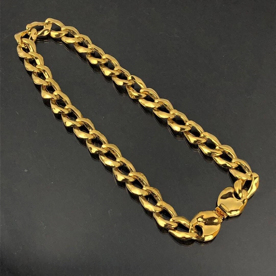 Ysl gold hotsell chain necklace