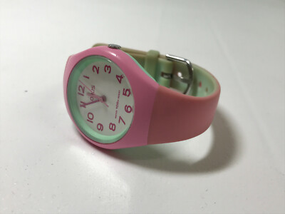 Lorus RRX07GX9 Kinderuhr, Mädchenuhr, Silikonarmband