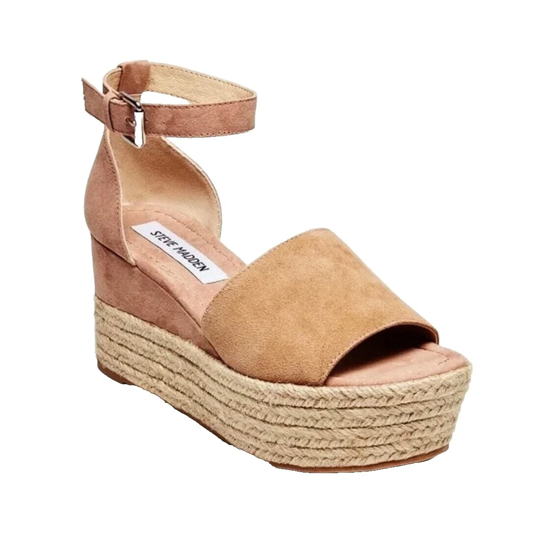 Steve Madden Wedge Brown Heels for Women