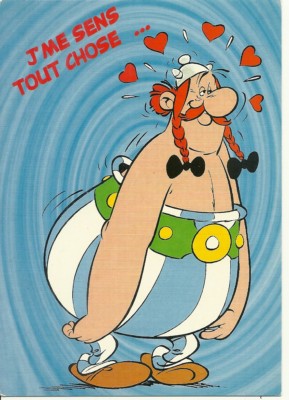 Rare Carte Postale Asterix Et Obelix Postcard Ebay
