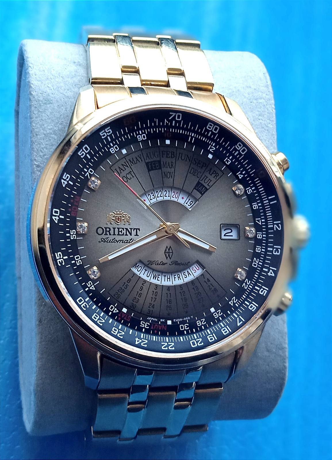 Rare Orient Watch Automatic Multi Year Calendar 2… - image 2