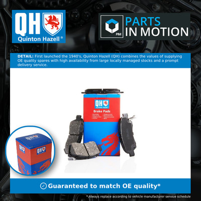 Brake Pads Set fits HONDA CAPA 1.5 Front 98 to 02 D15B QH 45022S04G00 Quality