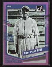 Cool Papa Bell 2023 Donruss #160 Holo Purple Homestead Grays