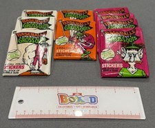 Baseballs Greatest Gross Outs Vintage Trading Cards Lot 9 x Sealed Packs 1988