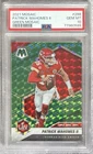 2021 Mosaic Patrick Mahomes Green Mosaic Prizm PSA 10 Chiefs
