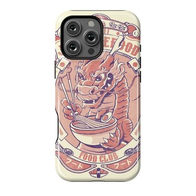 Vintage Dragon Ramen Food Club Japanese Style Design Case For iPhone 12-17