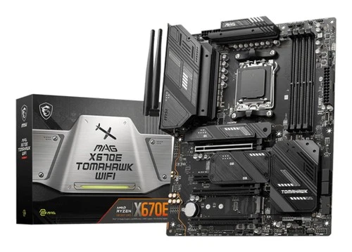 MSI MAG X670E TOMAHAWK WIFI Motherboard AMD X670 Sockel AM5 ATX DDR5 Wi-Fi 6E 2.