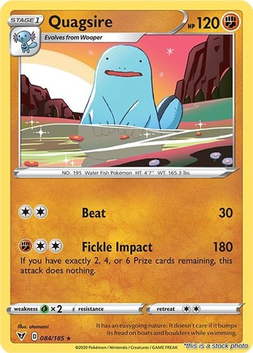 Quagsire : SWSH04 - 084/185 Near Mint