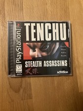 PlayStation PS1 Tenchu Stealth Assassins CIB Complete Black Label Tested Working