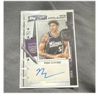 Topps 2025-26 New Applicant Autographs Nique Clifford RC Auto NA-NC Kings