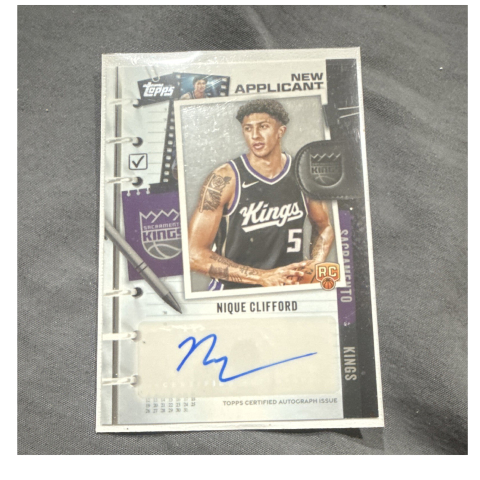 Nique Clifford 2025 Topps #NA-NC New Applicants Autographs Price 