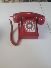 CROSLEY Retro Red Push Button Desk Telephone Phone Model 302 Made in 2003