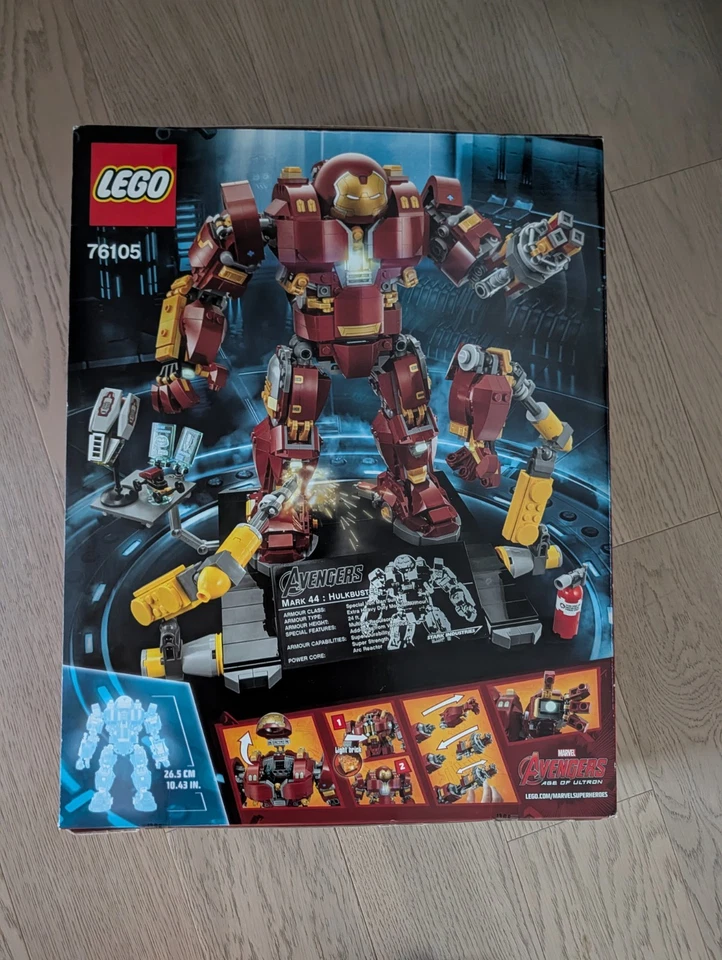 LEGO The Hulkbuster: Ultron Edition 76105 Factory Sealed with Great Box - Image 2 of 2