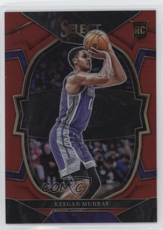 2022-23 Panini Select Concourse Red Prizm 188/199 Keegan Murray #81 11es