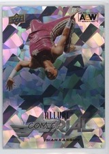 2024 Upper Deck Allure AEW Aerial Green Quartz 92/99 Isiah Kassidy #AR-10 1gt7
