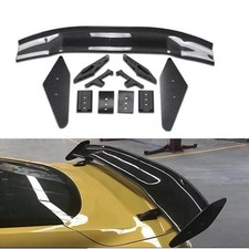 Carbon Fiber For 2015-25 Ford Mustang Rear Trunk Spoiler Wing Apr Type