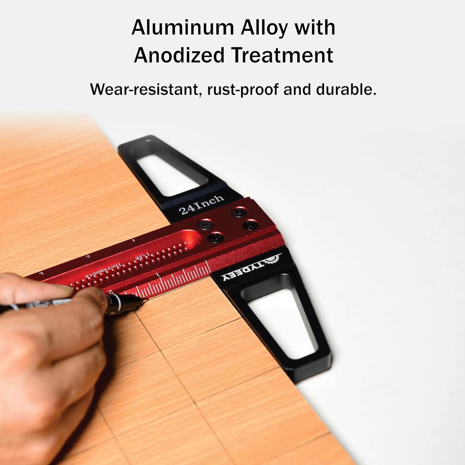 TYDEEY 24, in Ultra-Precision Woodworking Scriber T-Square Ruler