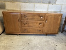 Vintage Ercol Windsor Elm Sideboard Original 1983 Mid Century A WE DELIVER