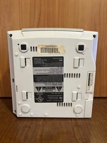 Sega Dreamcast Console Only White Console Model Powers On Not Further Tested