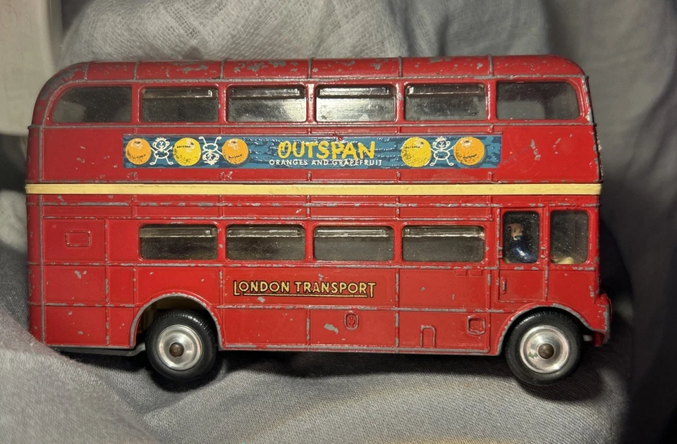 Vintage - Corgi Toys - Doppeldecker Bus - London Transport - Routemaster - Rot - Bild 3 von 4