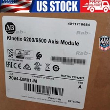 Allen-Bradley 2094-BM01-M KINETIX 6200/6500 AXIS POWER MODULE  US Free Tax