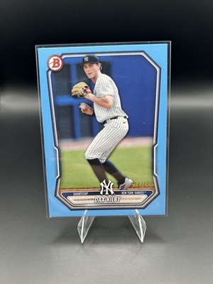 Topps 2025 Bowman Draft Dax Kilby Rookie BD-146 Sky Blue 499 Yankees