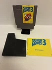 Super Mario Bros. 3 NES (Nintendo Entertainment) w/ Manual Tested/ Working