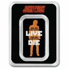 John Wick - "Live Die" Silhouette Bar w/ TEP - 1oz Silver