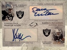 Marcus Allen Football Cards, Rookie Cards and Autographed Memorabilia Guide 19
