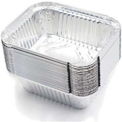 Aluschalen Grill Tropfschalen Auflaufform 25 Stück Aluminiumfolie für Backen ...