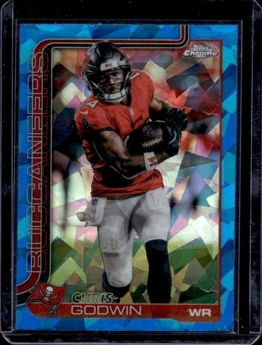 2025 Topps Chrome Sapphire Football Chris Godwin #283