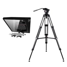 Great Video Maker TQ-L Tablet and Smartphone Teleprompter, Bundle with 3Pod V3AH