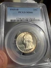 1935-D Washington Quarter MS66 PCGS,++++++++BEAUTY!!!!!!!BUY NOW!!!!!!!!!