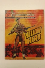 COMMANDO COMIC WAR STORIES IN PICTURES No.1031 YELLOW HERO 1976 GN2932