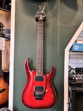 Ibanez RGA42TFMZ Electric Guitar In Transparent Red Burst