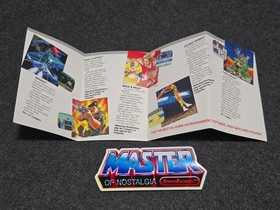 Inserto NES Nintendo KONAMI KON-NES-US raro poster posta offerta Castlevania