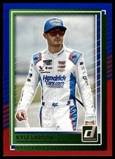 2025 Donruss Kyle Larson #53 Red and Blue