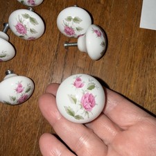 Eight Ceramic Drawer Knobs  