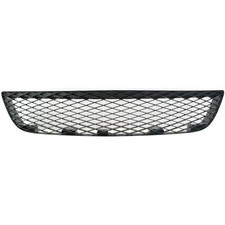 Bumper Grille Fits 2004-2006 Mazda 3 Sedan Front Center Black Plastic Bumper Grille Fits 2004-2006 Mazda 3 Sedan Front Center Black Plastic