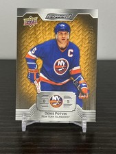 Dennis Potvin 2023-24 Upper Deck Engrained Oak Legends 78 257/299