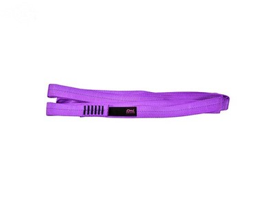 CMI Sewn Runner 72'' Purple - 1'' Tubular Webbing, 6500 lbs Strength