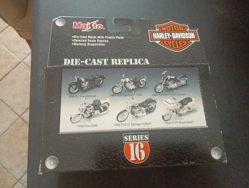 Réplica fundida a presión Maisto Harley Davidson serie 16 1:18 Foto 3 de 4