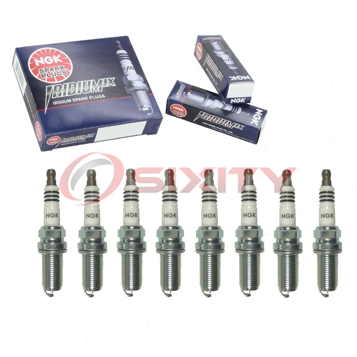8 pcs NGK Iridium IX Spark Plugs for 2012-2017 Nissan NV3500 5.6L V8 - va