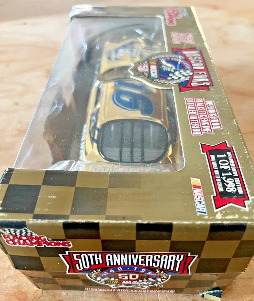 Racing Champions 1/24 Nascar 50th Anniversary Ted Musgrave #16 Primestar Ford - Image 4 of 4