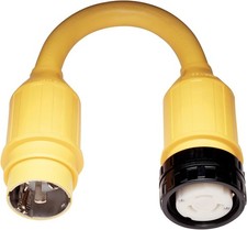 Marinco 123A Marine Electrical Shore Power Pigtail Adapter 50-Amp 125/250-V