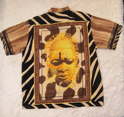 Vintage Marc Buchanan african 90s button up shirt - Picture 5 of 6